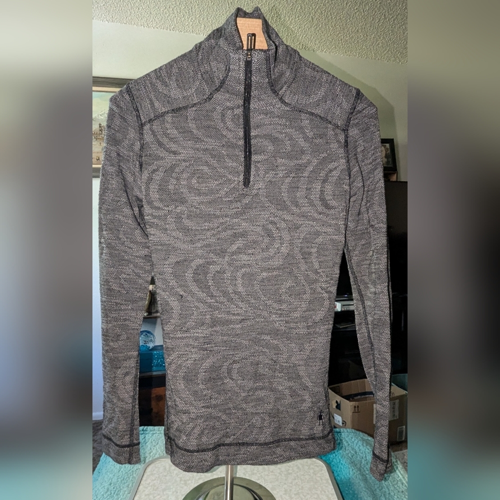 Smartwool Gray Patterned Women's Top - image 1